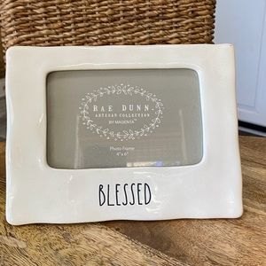 Rae Dunn BLESSED frame